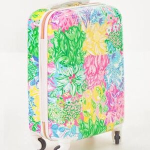 Lilly Pulitzer Bright Delight Patch set including luggage suitcase & more